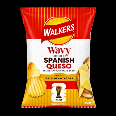 Walkers Wavy Spanish Queso (UK)