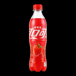Coca-Cola Strawberry 500ml bottle (China)