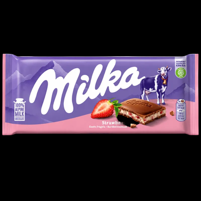 Milka Strawberry Chocolate (Germany)
