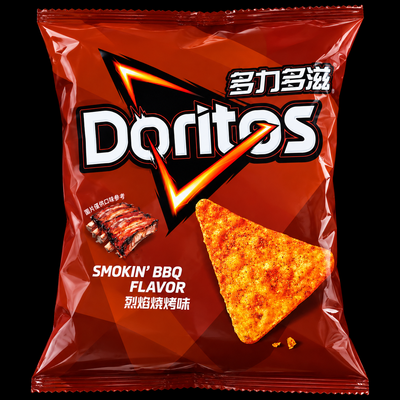 Doritos Smokin' BBQ bag (China)