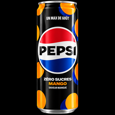Pepsi Mango Zero Sugar (France)