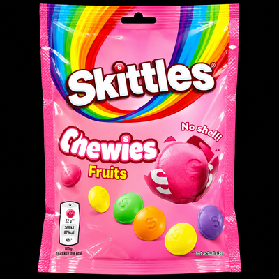 Skittles Wrapped Fruit Chewies (UK)