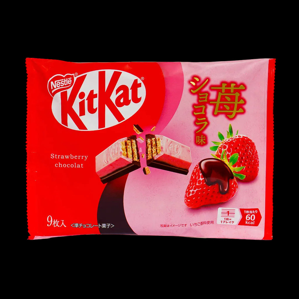 KitKat Strawberry Chocolat 9 mini bars (Japan)