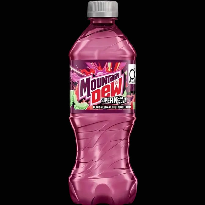 Mountain Dew Supernova 591ml bottle from Canada