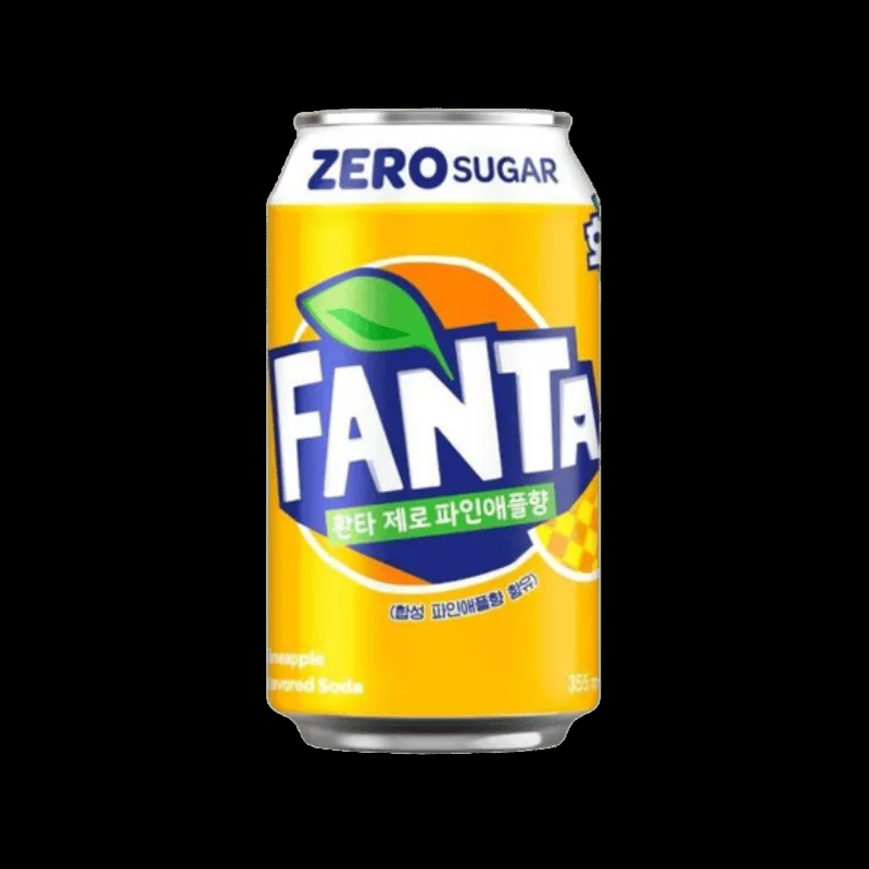 Fanta Pineapple Zero (Korea)