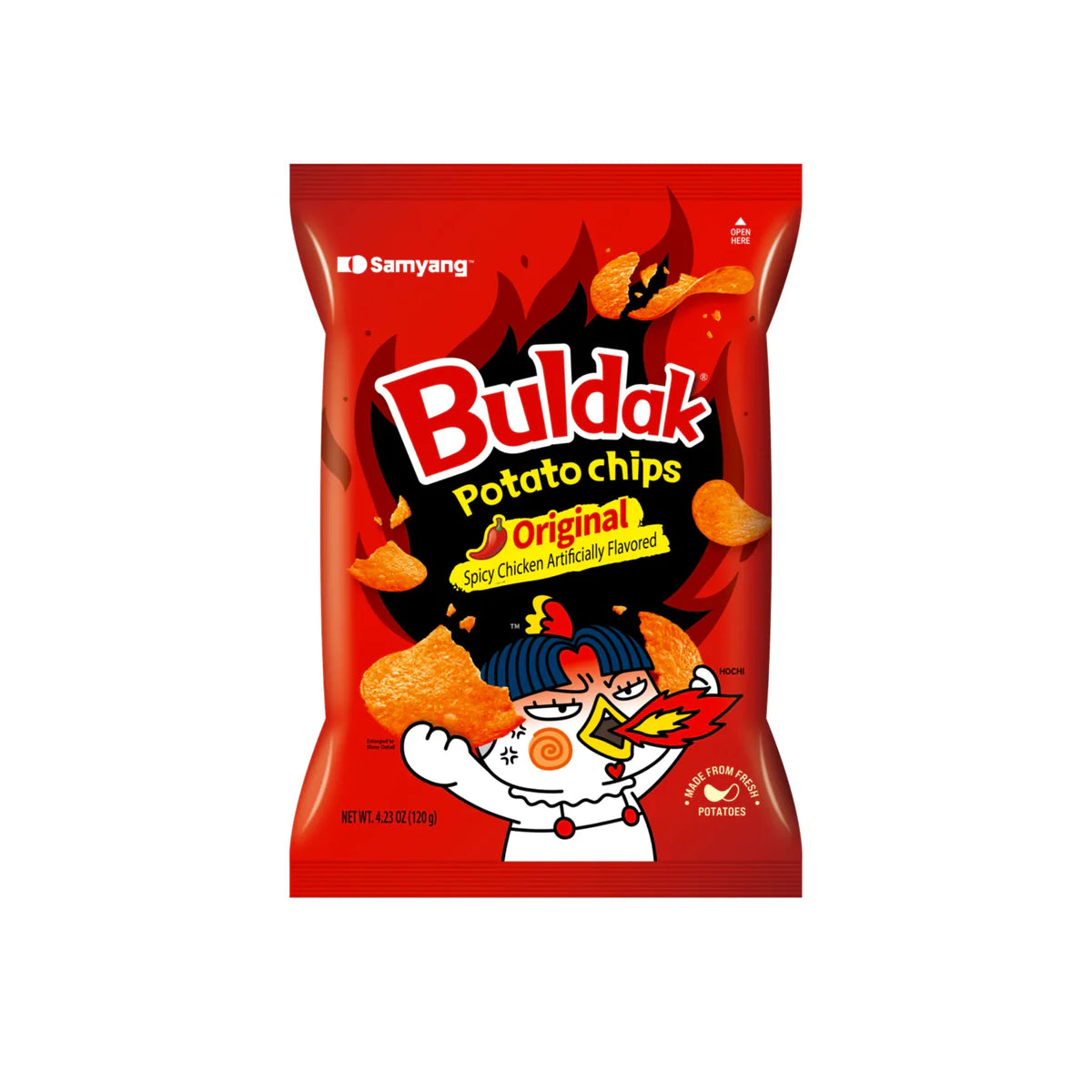 Buldak Potato Chips Spicy Chicken – (Korea) Party Size