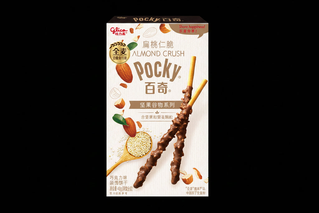 Pocky Almond Crush 48g box from China