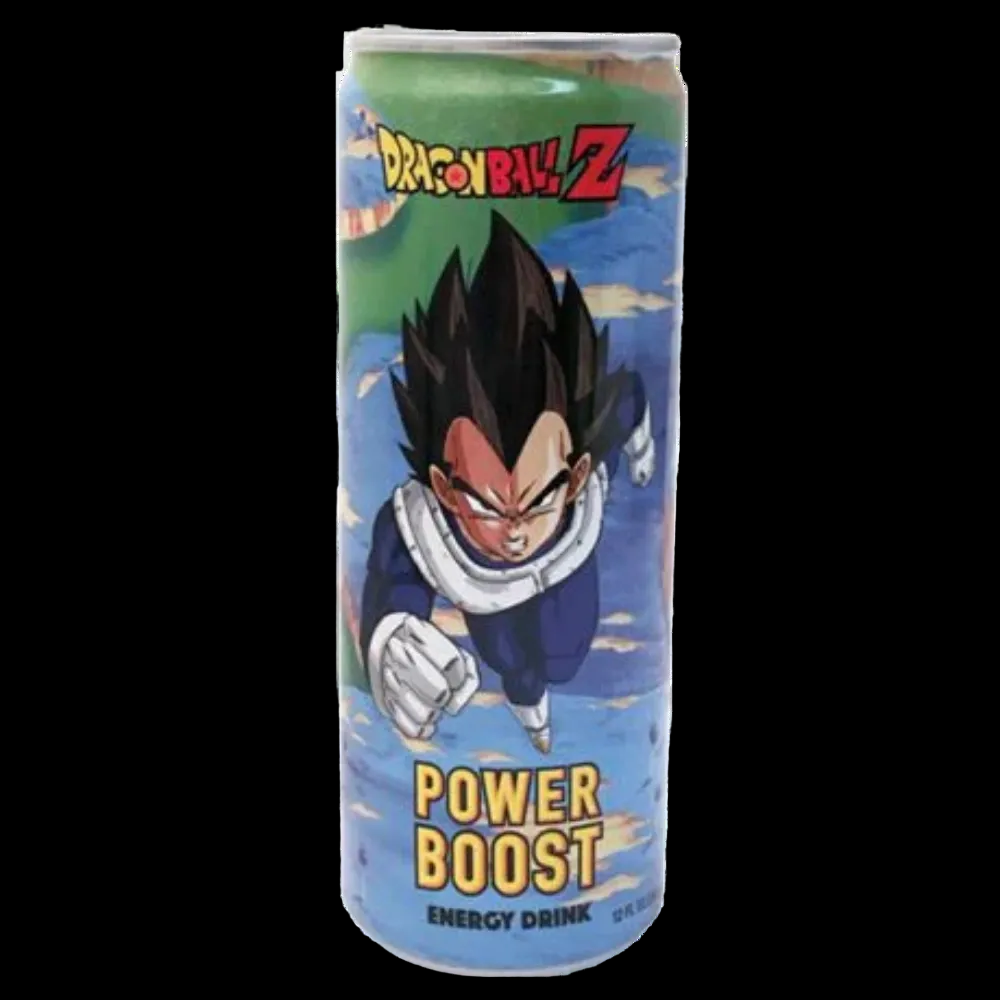 Dragon Ball Z Power Boost Energy Drink 12oz can