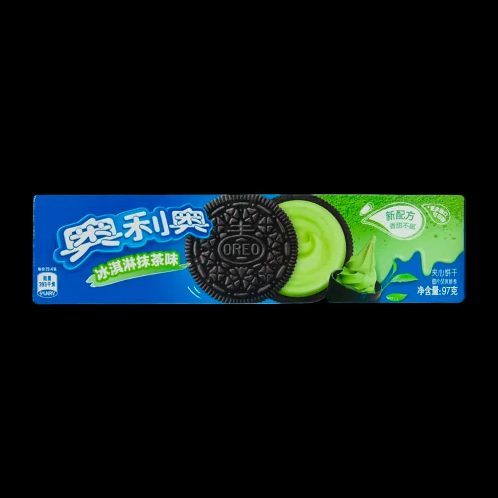 Oreo Matcha Ice Cream 96g sleeve from China