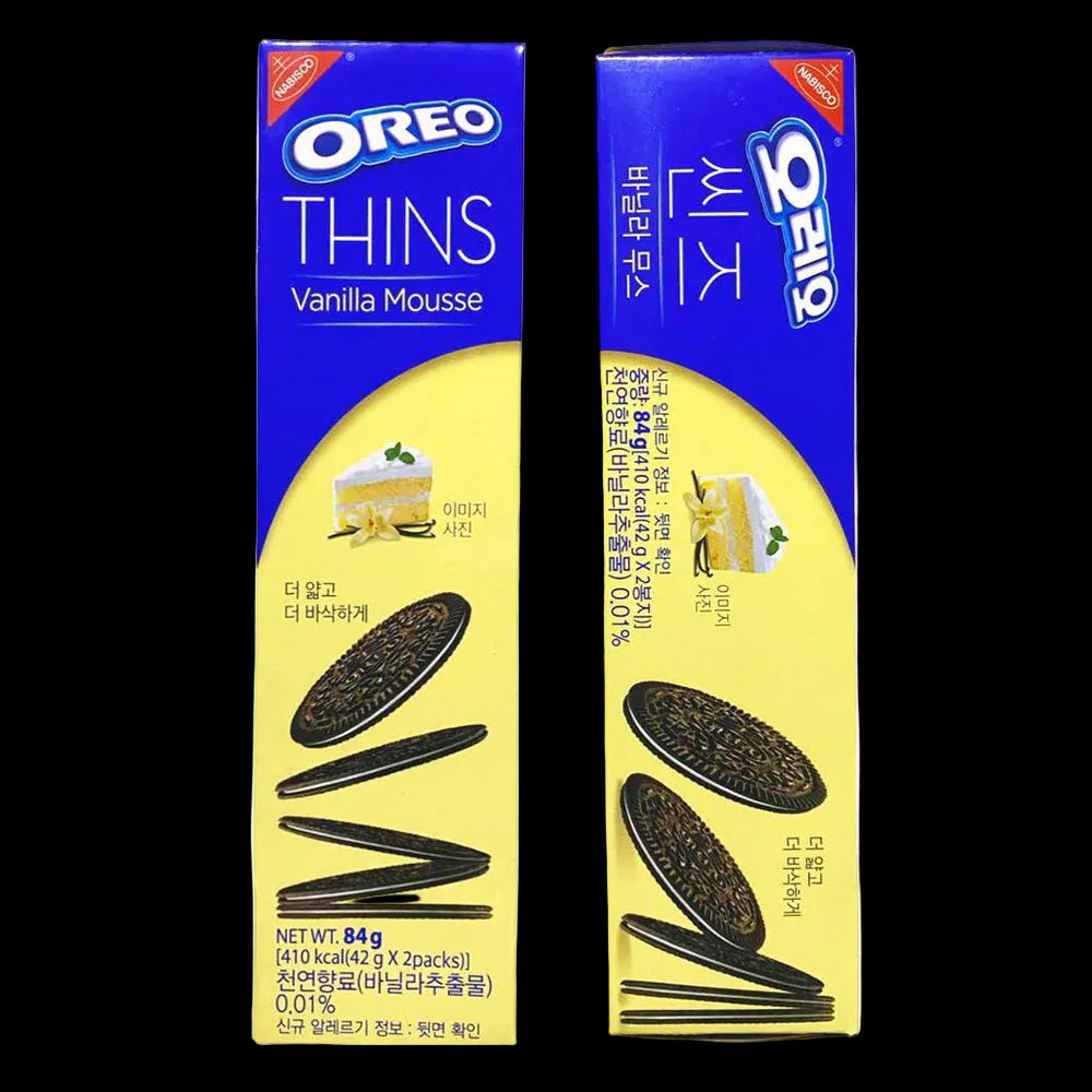 Oreo Thins Vanilla Mousse - (Korea)