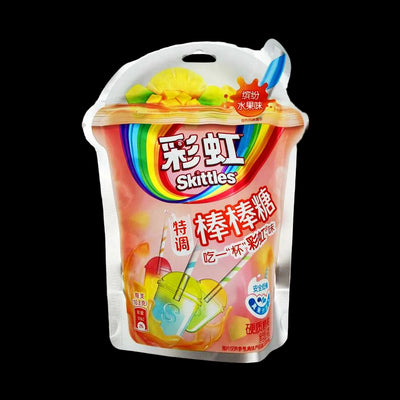 Skittles Mix Fruit Lollipops 54g bag from China