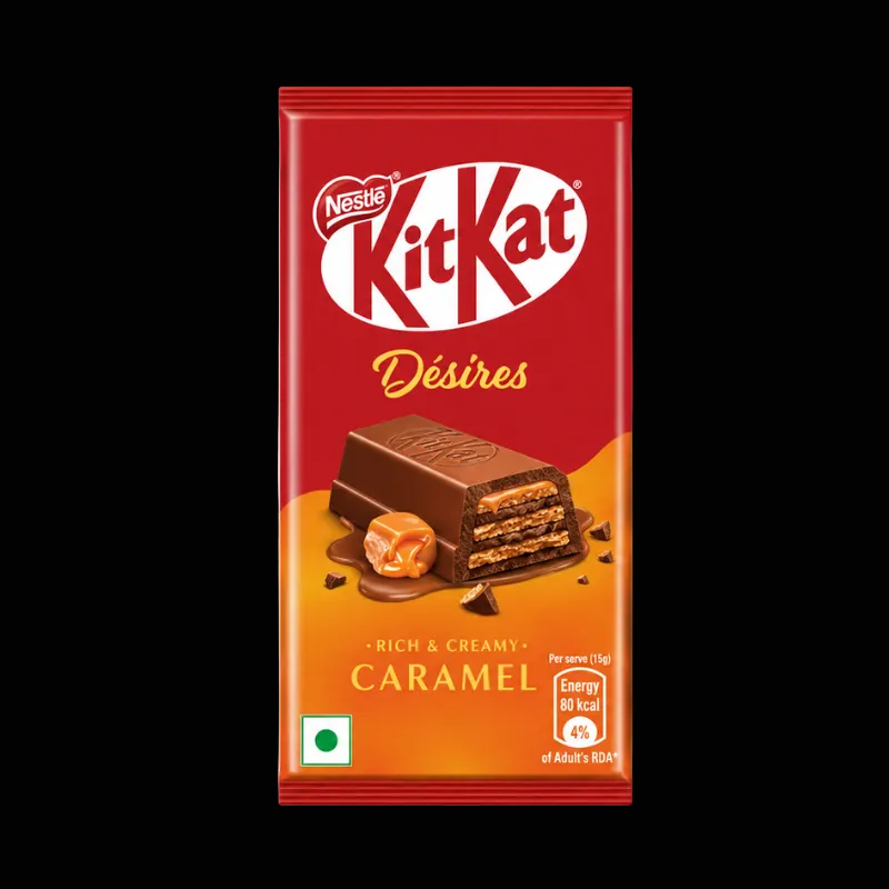 KitKat Caramel Delight Chocolate bar, imported from India