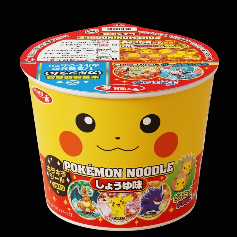 Pokemon Noodles Soy Sauce Flavor (Japan)