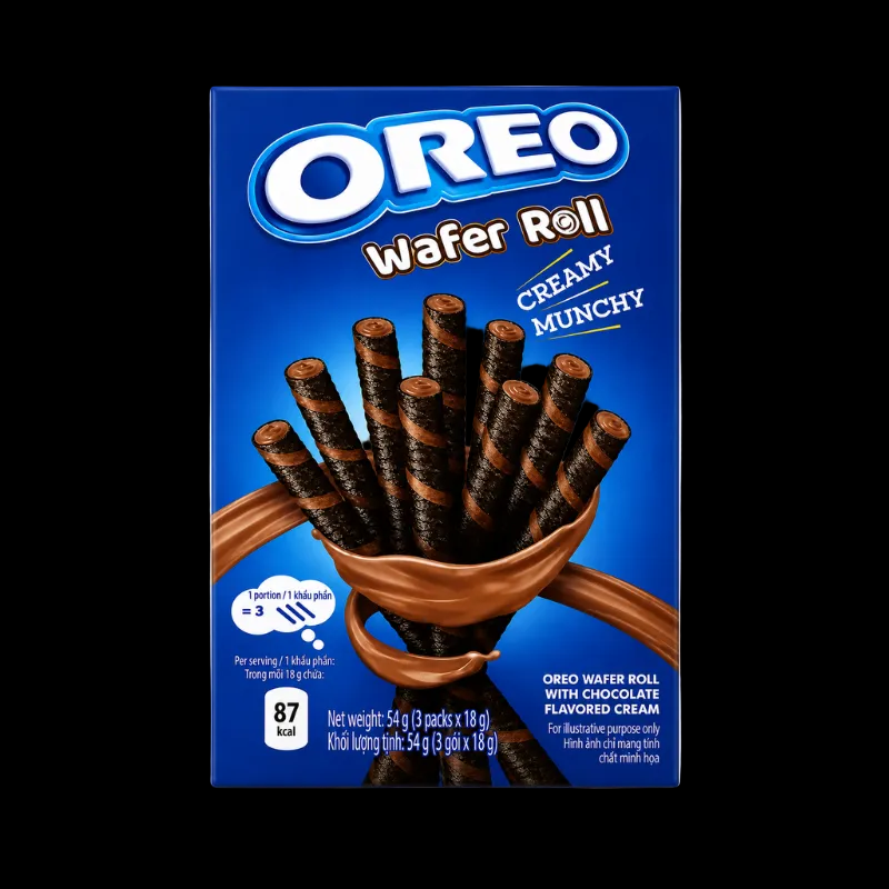 Oreo Chocolate Wafer Roll (Vietnam)