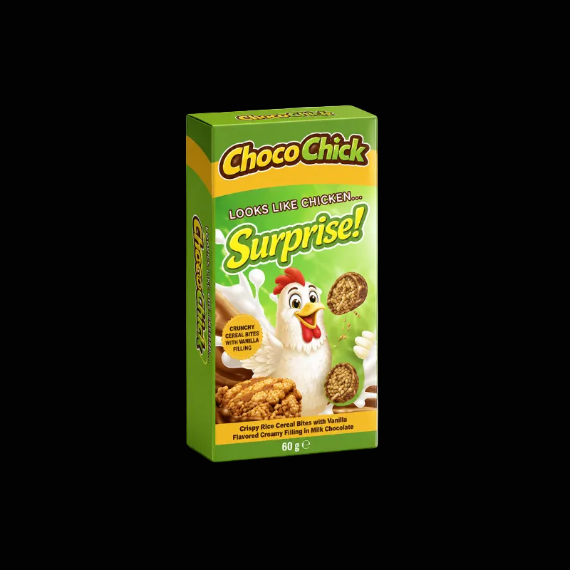 Choco Chick Pistachio Cream chocolate drumstick (Europe)