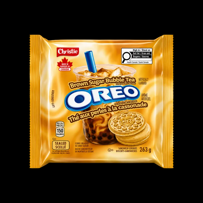 Oreo Brown Sugar Bubble Tea Cookies (Canada)