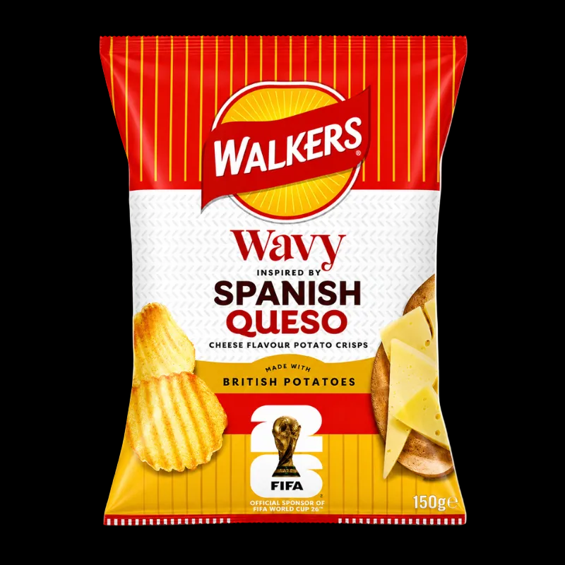 Walkers Wavy Spanish Queso (UK)