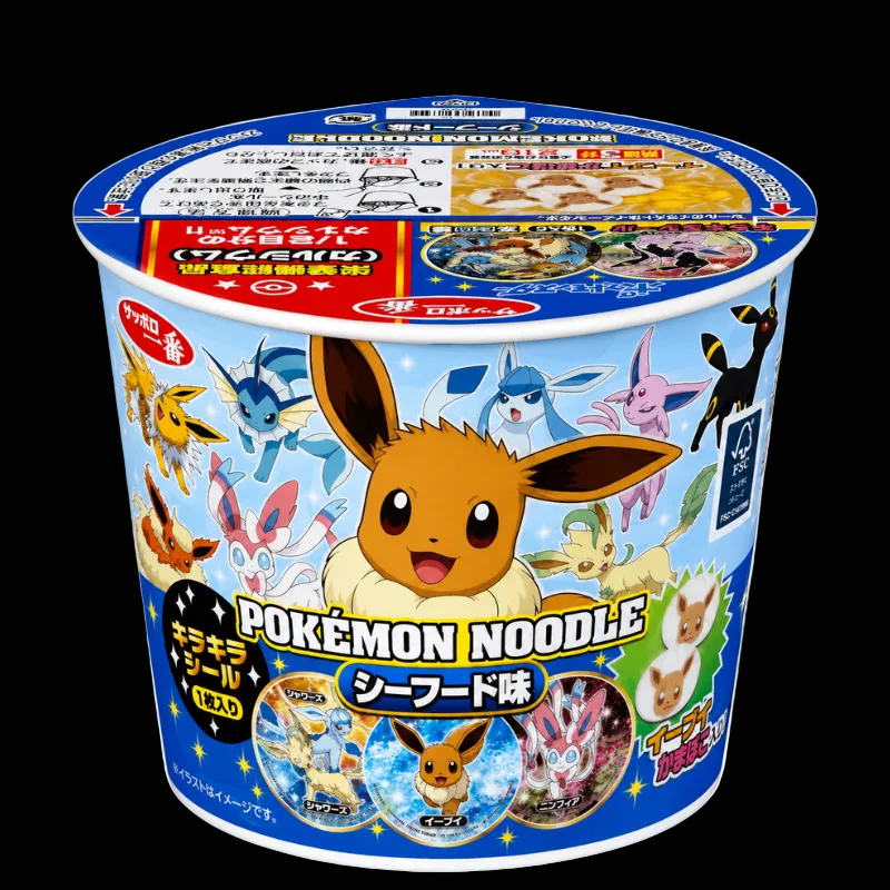 Pokemon Noodles Seafood Flavor (Japan)
