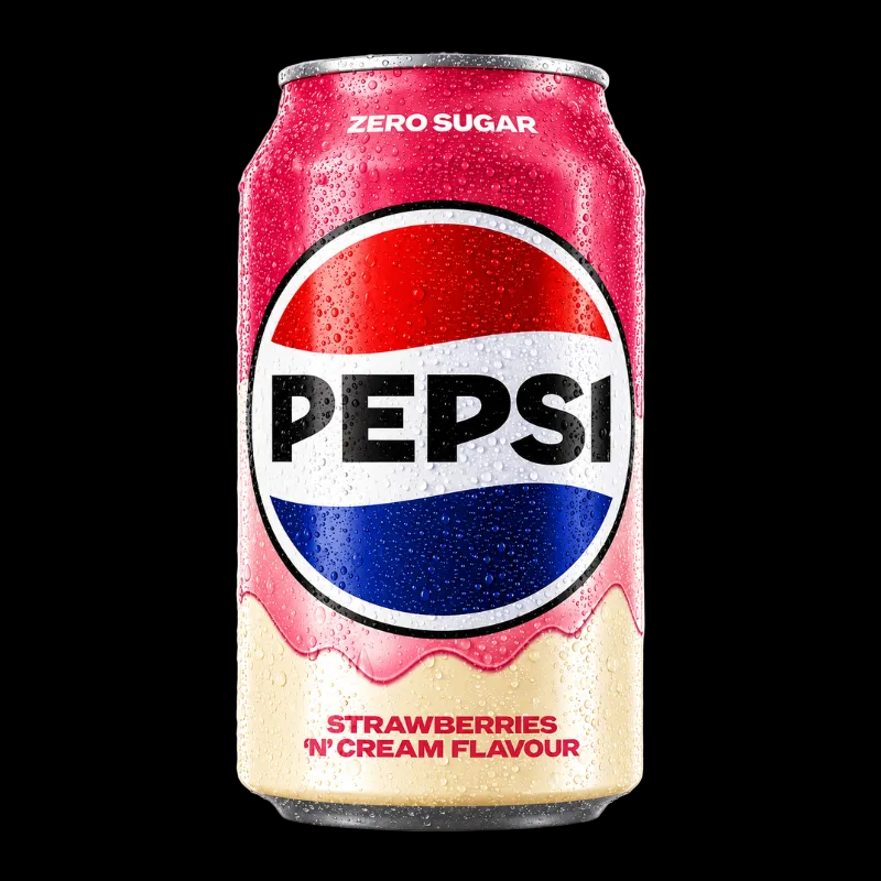 Pepsi Strawberries & Cream Flavor (UK)