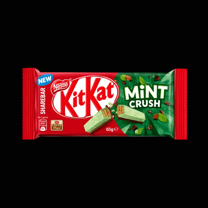 Kit Kat Mint Crush Sharebar 65g, imported from Australia
