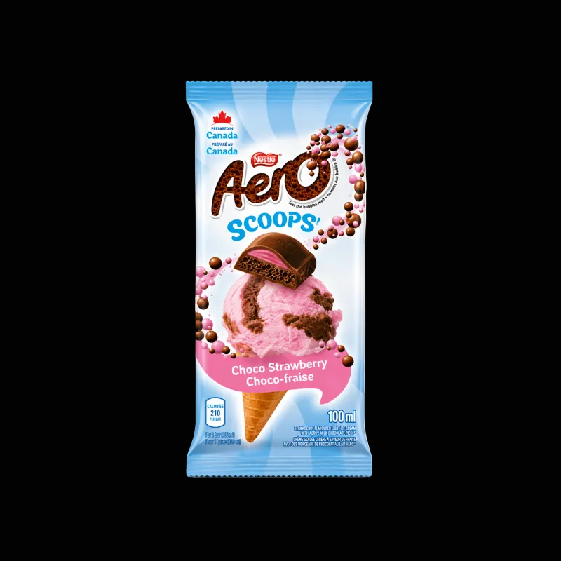 Aero Scoops Choco Strawberry (Canada)
