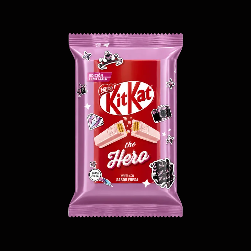 Kit Kat Hero Tutti-Frutti bar, imported from Brazil