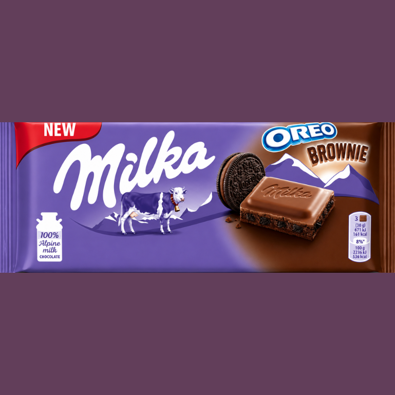 Milka Oreo Brownie Chocolate (Germany)