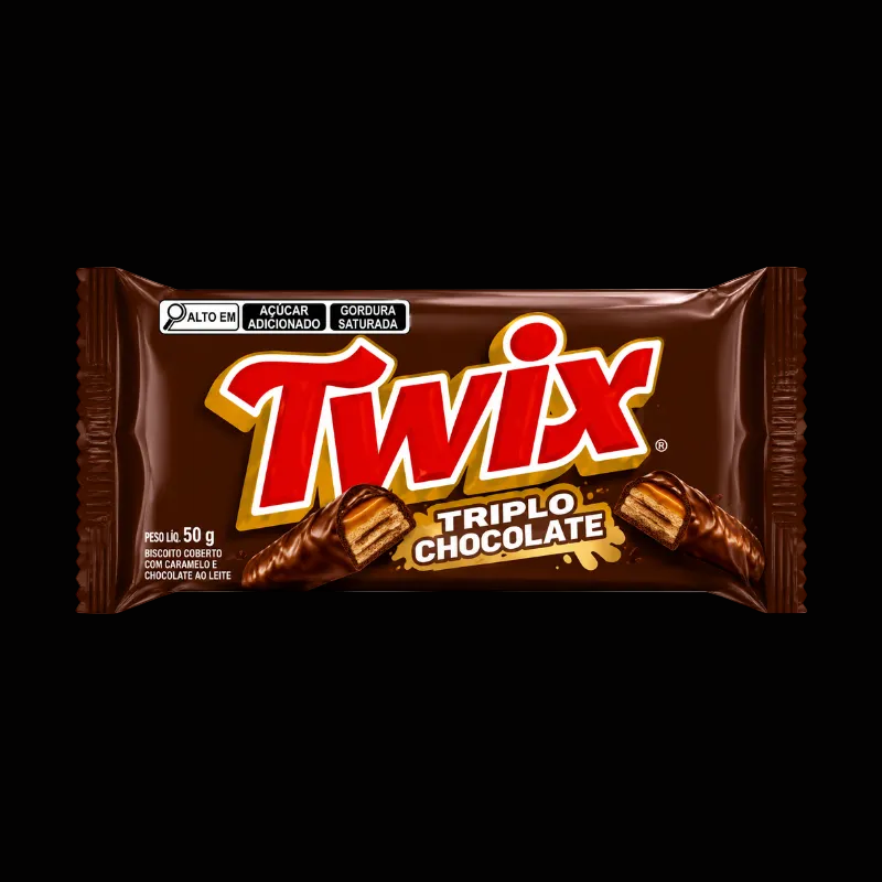 Twix Triplo Chocolate bar, imported from Brazil