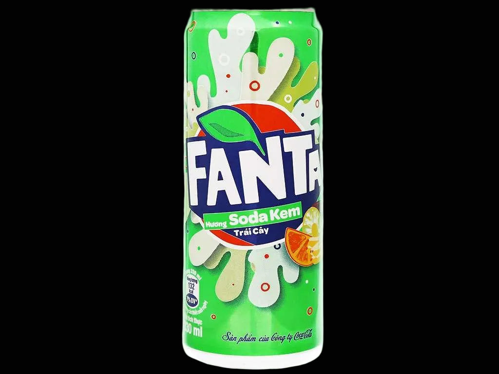 Fanta Sweet Cream Soda Vietnam 320ml can