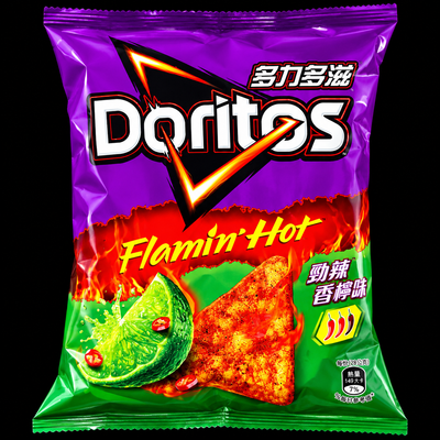 Doritos Flamin' Hot Spicy Lemon (Taiwan)
