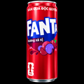 Fanta Sarsi Vietnam can on black background