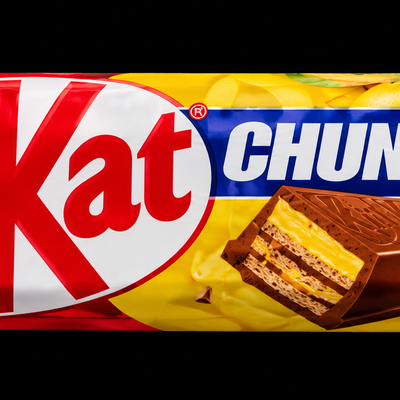 KitKat Chunky Mango Mania – melted and flattened discount bar