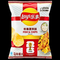 Lay's Fish and Chips flavor 70g bag from China