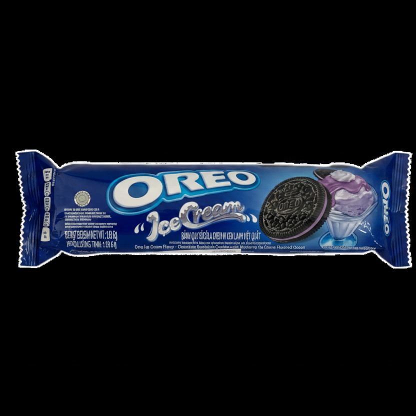 Oreo Blueberry Ice Cream (Indonesia)
