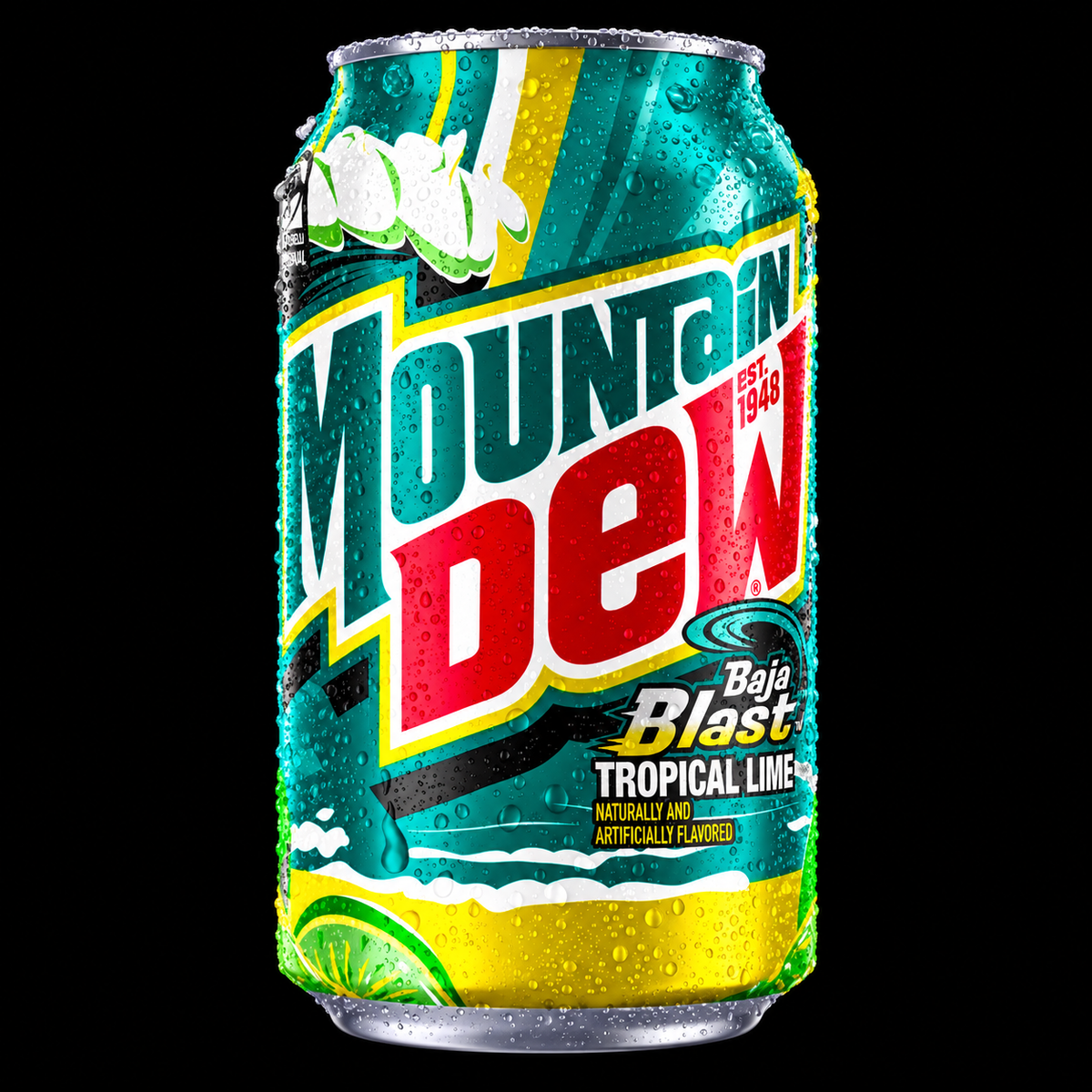 Mountain Dew Baja Blast Tropical Lime (USA)