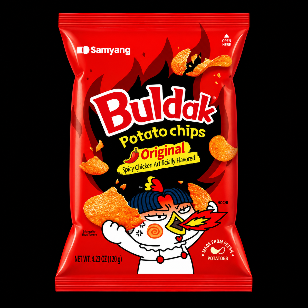 Buldak Potato Chips Spicy Chicken – (Korea)