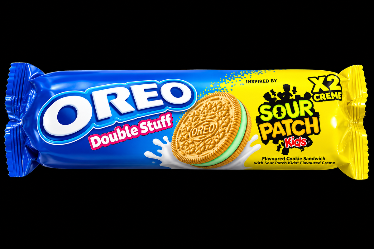 Oreo Double Stuff Sour Patch Kids (Australia)