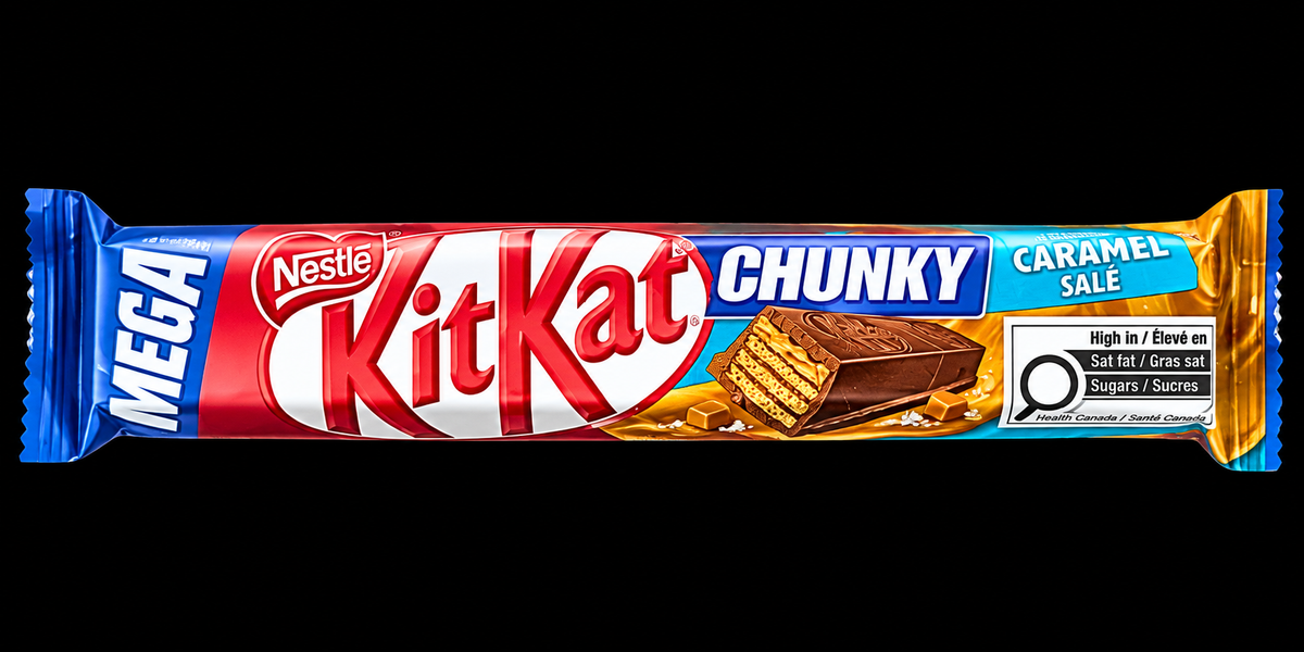 KitKat Chunky Salted Caramel Mega (Canada)