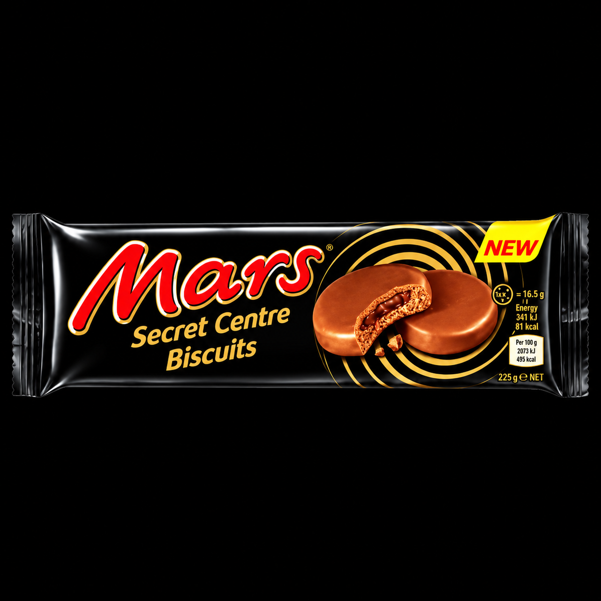 Mars Secret Center Biscuits (UK)