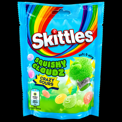 Skittles Squishy Cloudz Crazy Sours (UK)