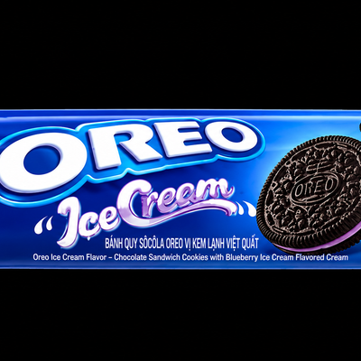 Oreo Blueberry Ice Cream (Indonesia)