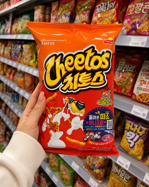 Cheetos Smokey KBBQ (Korea)