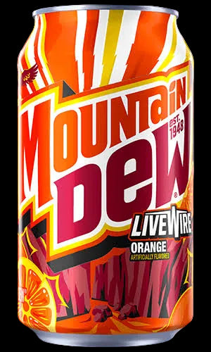 Mountain Dew LiveWire Orange (USA)