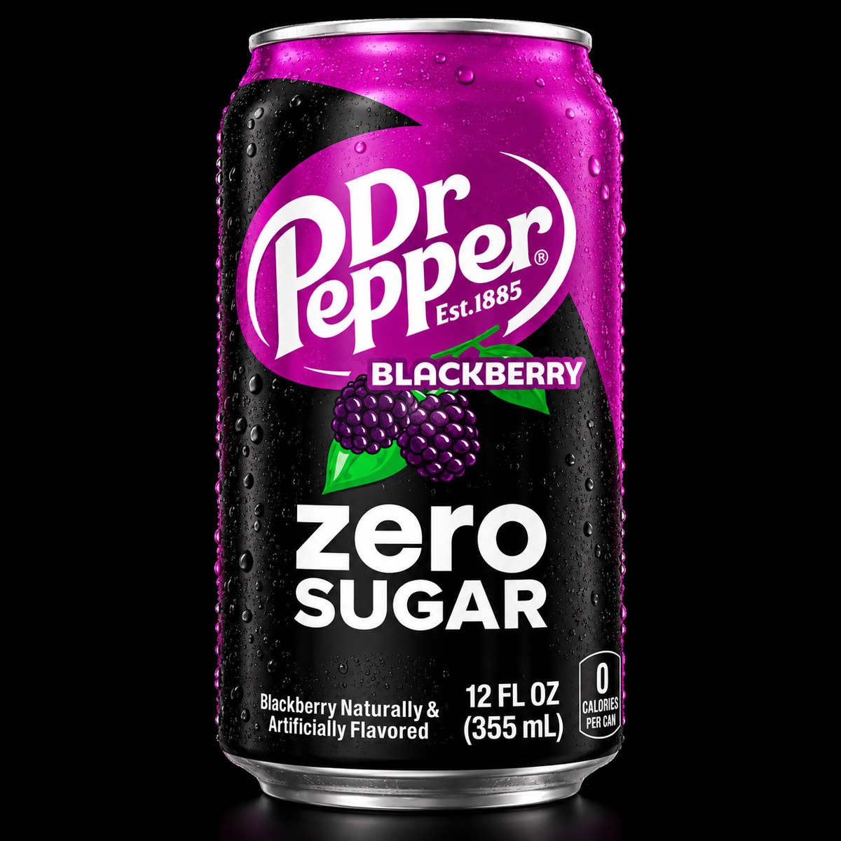 Dr Pepper Blackberry Zero Sugar (USA)